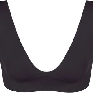 Skims Seamless Black Bralette